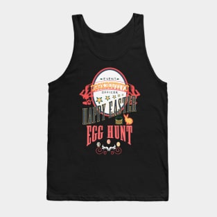 Happy Easter Egg Hunt Vintage EGGXECUTIVE RC01 Tank Top